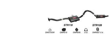 Redback Exhaust 2 1/2" Cat Back System for Holden Commodore (04/1995 - 1997) - Brixton 4x4 - Buy Online Now!